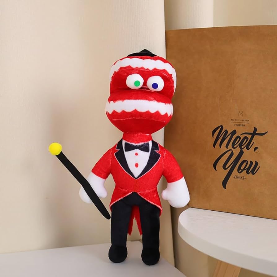 Amazon.co.jp: 不思議なデジタルサーカスぬいぐるみ、ポムニ